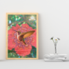 Hummingbird Digital Print Room Scene Image