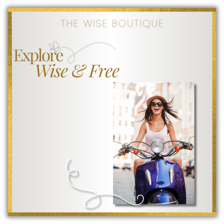 Explore Wise & Free Resources including complimentary tools, gifts, inspiration, and helpful resources to continue your Wise Journey.