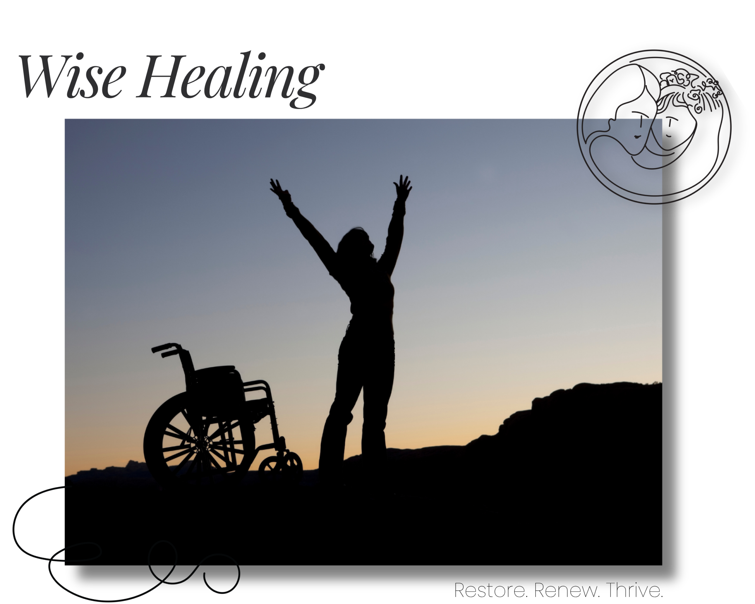 Wise Healing — Restore. Renew. Thrive. Discover thoughtful inspiration, products, and services designed to help you support healing, restore your strength, and create space for comfort and renewal.