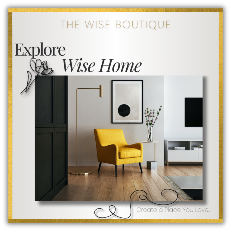 Explore Wise Home to discover thoughtful inspiration designed to help you create welcoming spaces filled with comfort, joy, and a true sense of home.