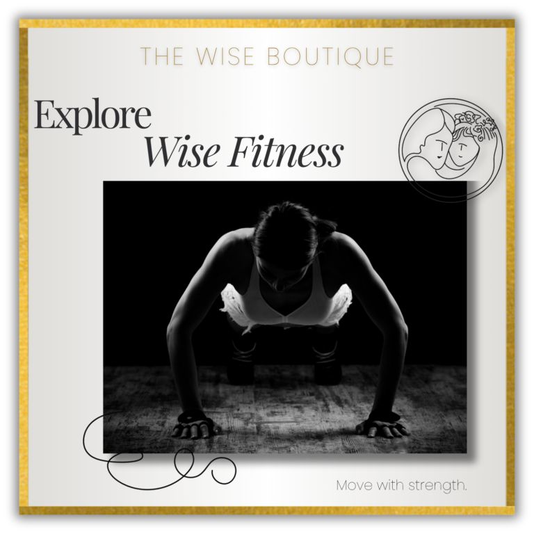 Explore Wise Fitness to discover movement, strength, energy, and an active lifestyle.