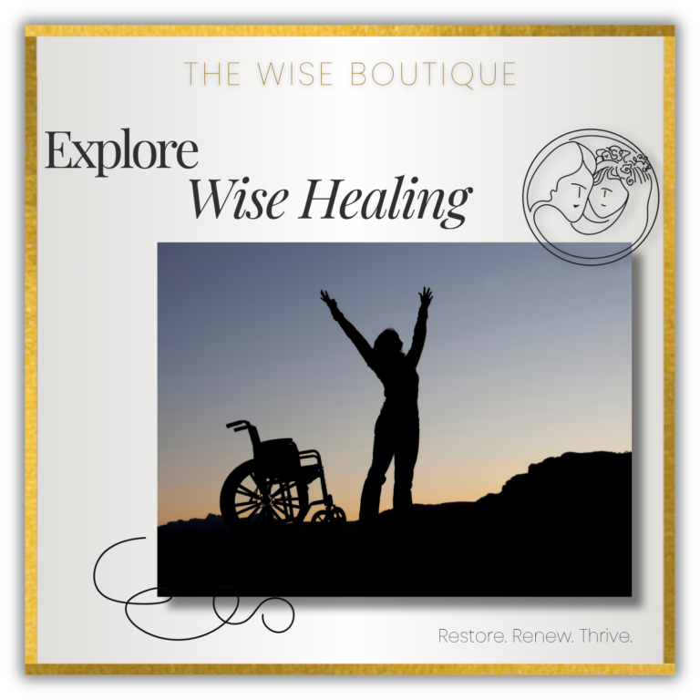 Explore Wise Healing to discover restoration, comfort, and renewed strength.